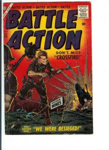 Battle Action #25 - Silver Age - Feb. 1956 (VG)