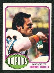 1976 Topps Howard Twilley #372  NM-MT  Miami Dolphins