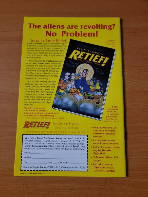 Blood of Dracula #16 ~ NEAR MINT NM ~ 1990 Apple Comics