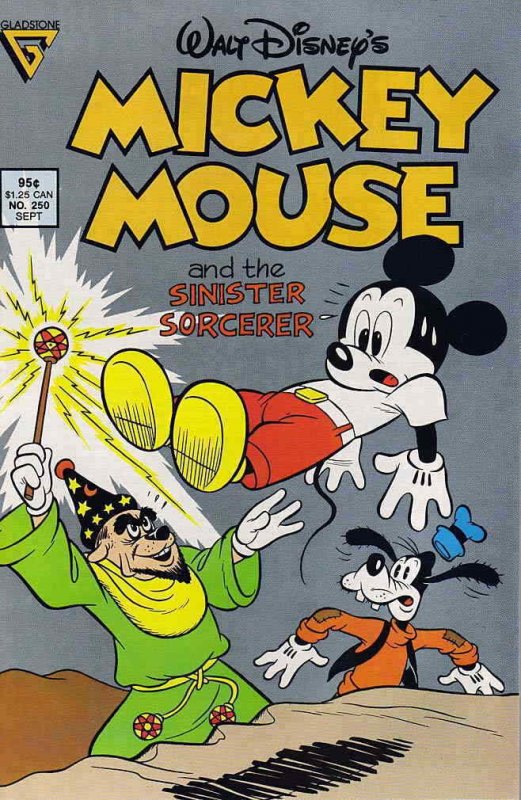 Mickey Mouse (Walt Disney's ) #250 VF/NM; Gladstone | we combine shipping 