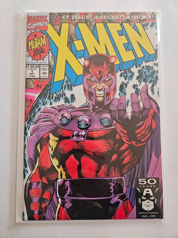 Marvel X-Men #1 Variant Covers A-D (1991) Set