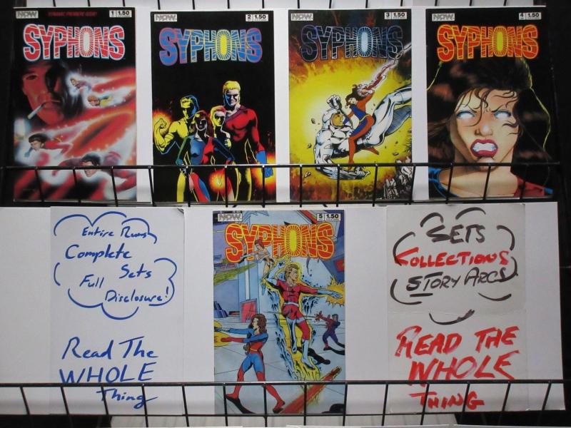 SYPHONS (1986 N) 1-5 First series