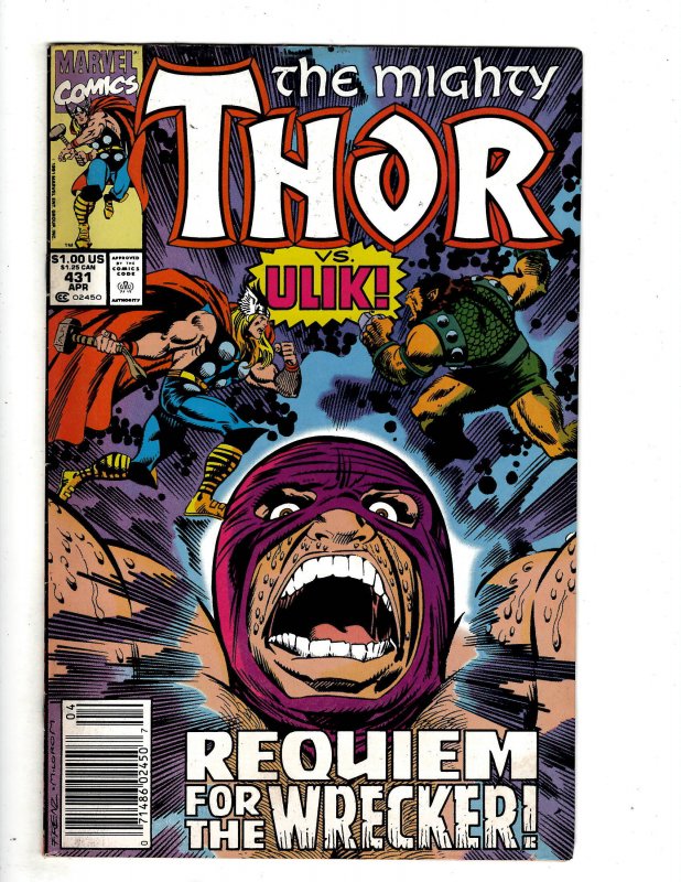 The Mighty Thor #431 (1991) YY11