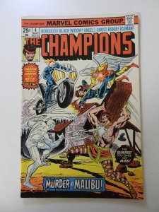 The Champions #4 (1976) FN/VF condition MVS intact