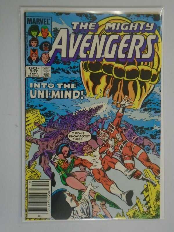 Avengers #247 Newsstand edition 5.0 VG FN (1984 1st Series)