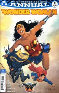 Wonder Woman (5th Series) Annual #1 VF ; DC | Greg Rucka Batman Superman