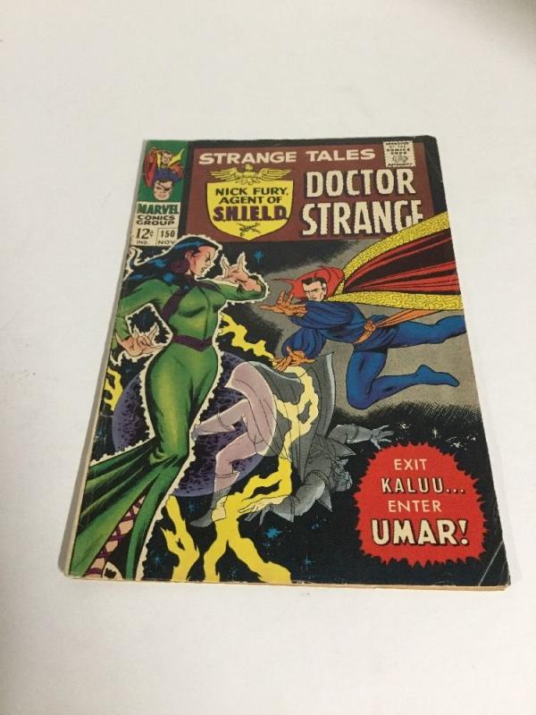 Strange Tales 150 Vg Very Good 4.0