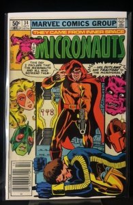Micronauts #34 (1981)