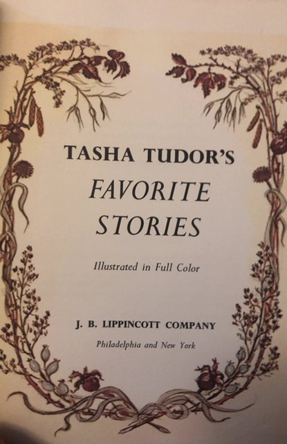 Tasha Tudor’s favorite stories, 1965,1st ed,131p