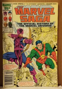 The Marvel Saga The Official History of the Marvel Universe #15 (1987)