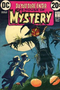 House of Mystery #206 VG ; DC | low grade comic Horror Scarecrow Cover