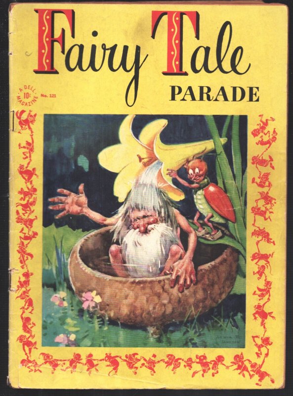 Fairy Tale Parade-Four Color Comics #121 1946-Dell-Oscar Lebeck-Dragon Knight