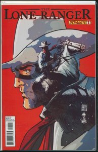 The Lone Ranger #1 Set of Four Covers Red,Virgin Red,Alex Ross Negative And Red.