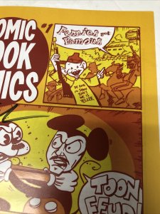 Comic Book Comics (2008) # 1 (FN/VF) Variant •  Signed Fred Van Lente •Evil Twin