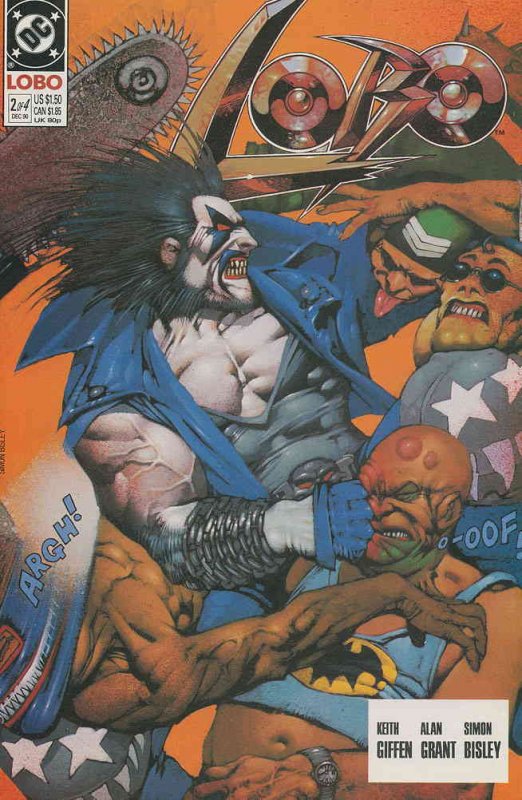 Lobo (Mini-Series) #2 FN ; DC | Simon Bisley