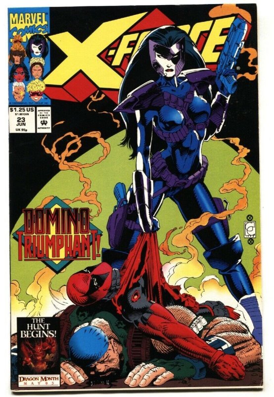 X-FORCE #23 Marvel Comics DEADPOOL cover 1993 comic book VF/NM