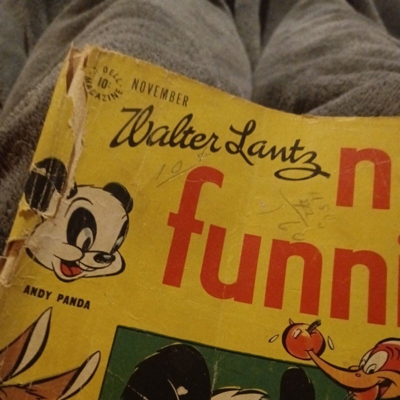 1946 Walter Lantz New Funnies #117 Comics golden age Andy panda woody woodpecker