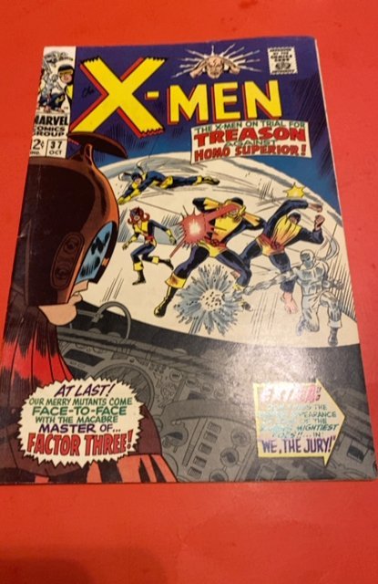 The X-Men #37 (1967) We the Jury- X-men on trial