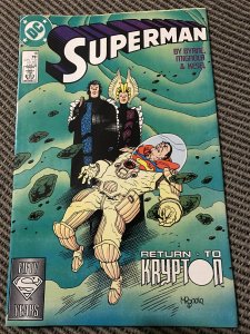 Superman #18 : DC 6/88 VF; Mike Mignola cover, John Byrne story