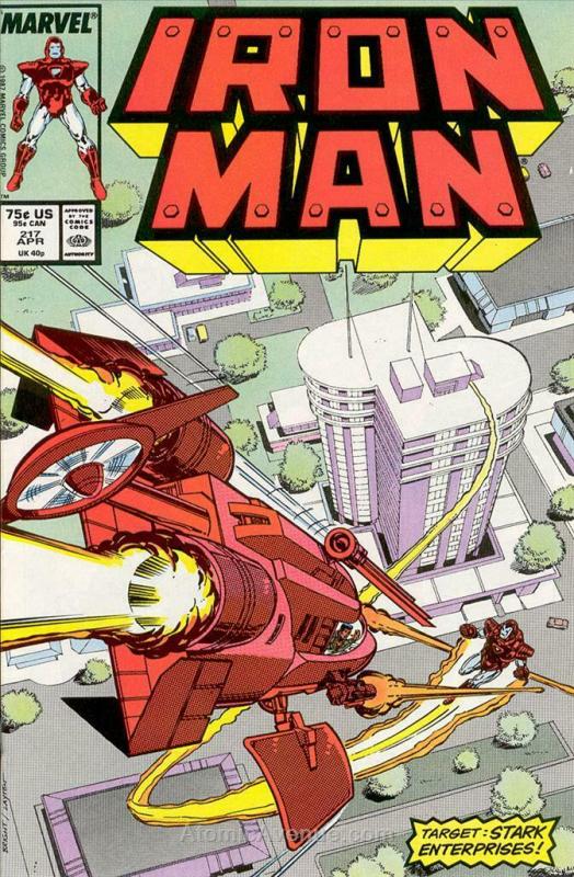 Iron Man (1st Series) #217 VF/NM; Marvel | save on shipping - details inside