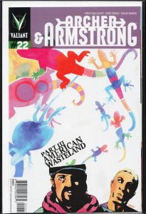 Archer and Armstrong #22 Cover B - Michael Walsh (2014) Archer