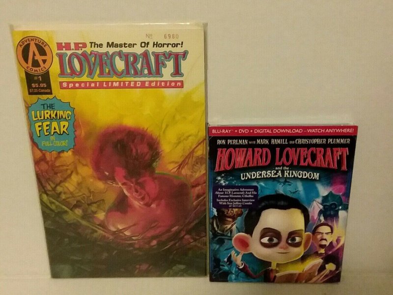 H.P. LOVECRAFT THE LURKING FEAR + HOWARD LOVECRAFT ANIMATED DVD - FREE SHIPPING 