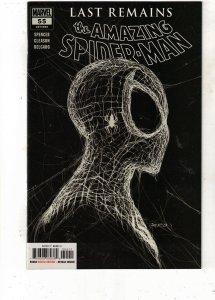The Amazing Spider-Man #55 2021 STUNNING NM/MT BLACK COVER BEANTOWN CERTIFICATE