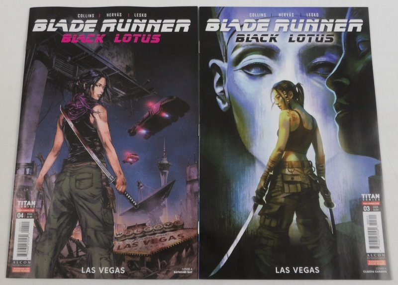 Blade Runner Black Lotus: Las Vegas #1-4 VF/NM complete series ; Titan (AC71)