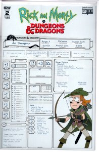 Rick and Morty vs. Dungeons & Dragons #2 Cover B (2018) Rick and Morty