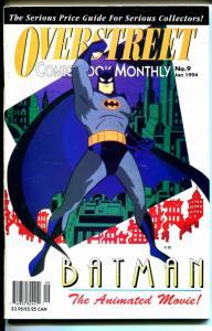 Overstreet Comic Book Monthly #9 1994-Batman cover-serious collector info-VG