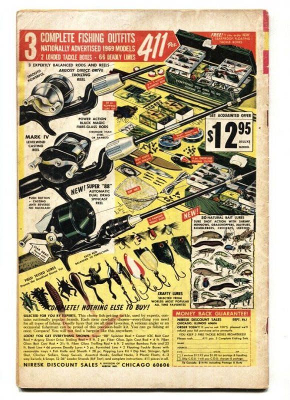 THE BANANA SPLITS #1 1969-GOLD KEY-HANNA-BARBERA