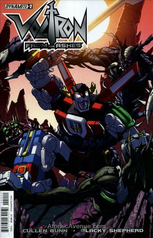 Voltron: From The Ashes #2 VF/NM; Dynamite | save on shipping - details inside