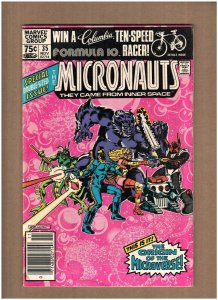 Micronauts #35 Marvel Comics 1981 GD/VG 3.0