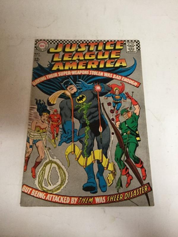 Justice League Of America 53 Fn- Fine- 5.5 