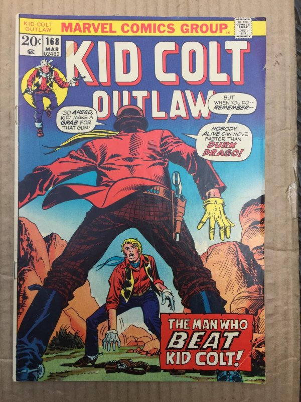 Kid Colt Outlaw #168 (1973)