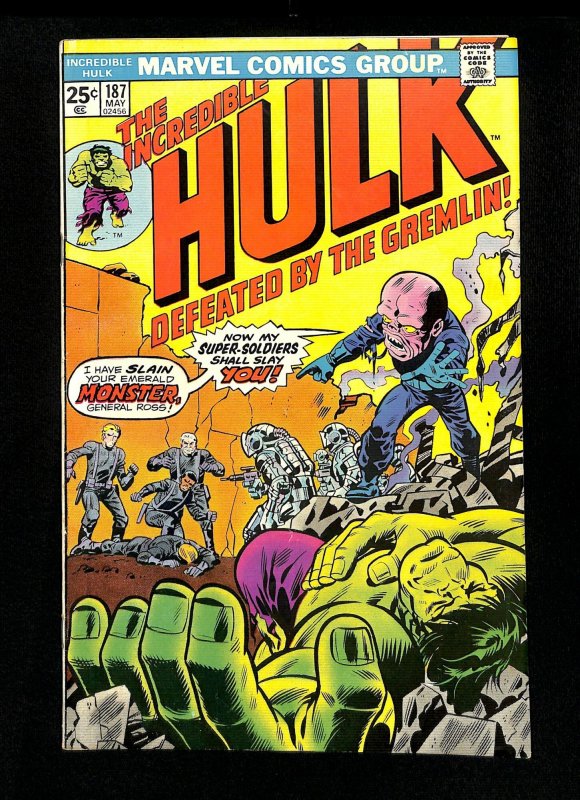 Incredible Hulk (1962) #187