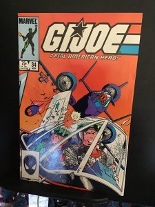 G.I. Joe: A Real American Hero #34 (1985) High-Grade Richmond CERT! NM- Wow!