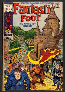 Fantastic Four #84 VG 4.0 Doctor Doom! Marvel Comics