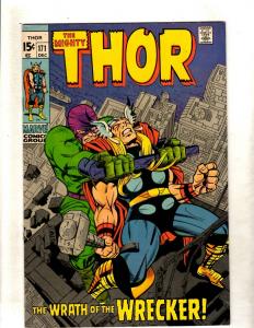 Thor # 171 VF/NM Marvel Comic Book Odin Loki Avengers Sif Asgard Warriors 3 FM4