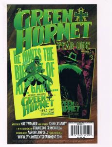 Green Hornet Year One # 2 Dynamite Comic Books Awesome Issue Modern Age WOW! S23