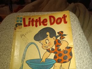 Little Dot 2 Harvey Comics 1953 2nd appearance Richie Rich! 1st Freckles Pee Wee