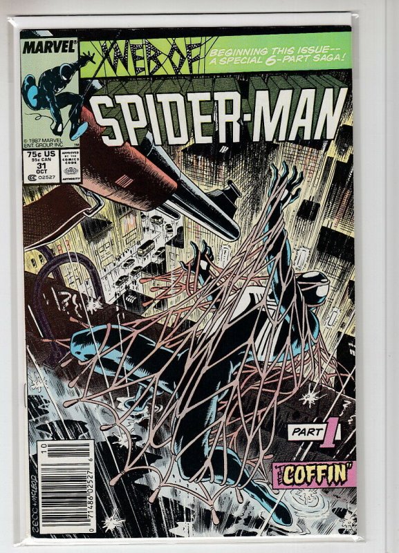 WEB OF SPIDER-MAN (1985 MARVEL) #31 VF+ A21670