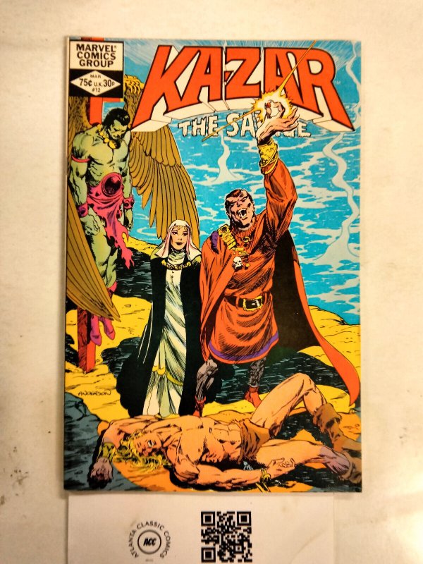 Kazar the Savage #12 VF Marvel Comic Book Hulk Thor Rogue 11 HH17