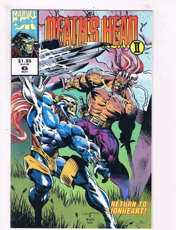 Deaths Head 2 # 6 VF/NM Marvel Comic Books Die Cut Wild Thing Major Mayhem! SW11