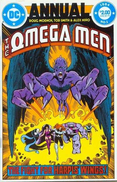 Omega Men (1982 series) Annual #1, NM (Stock photo)