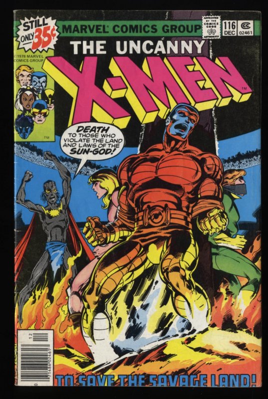 X-Men #116 VG- 3.5 Marvel Comics