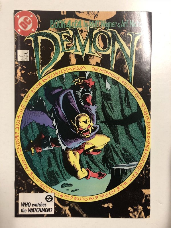 Demon (1987) #1-4 (VF/NM) DC Comics | Complete Set