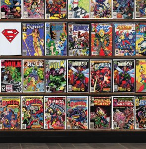 Huge Lot 140+ Comics with The Avengers, The Thing, Rom & More!