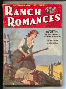 Ranch Romances 2/11/1955-Gerald McCann Good Girl Art cover-Everett Raymond Ki...