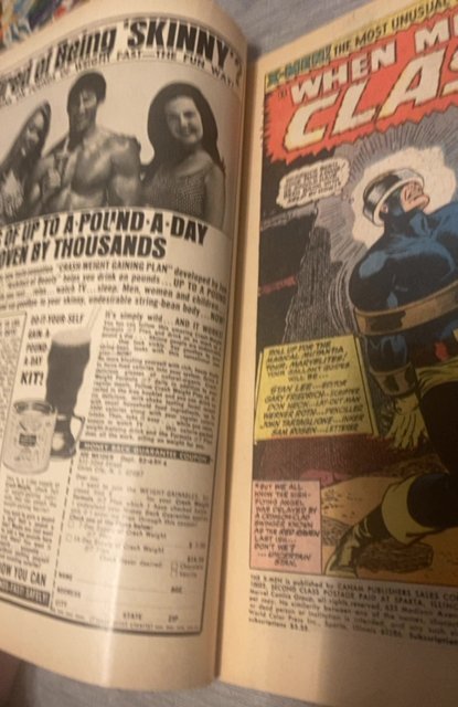 The X-Men #45 (1968) When mutants clash